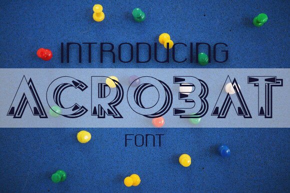 Acrobat: The Display Typeface That Elevates Campaign Visuals