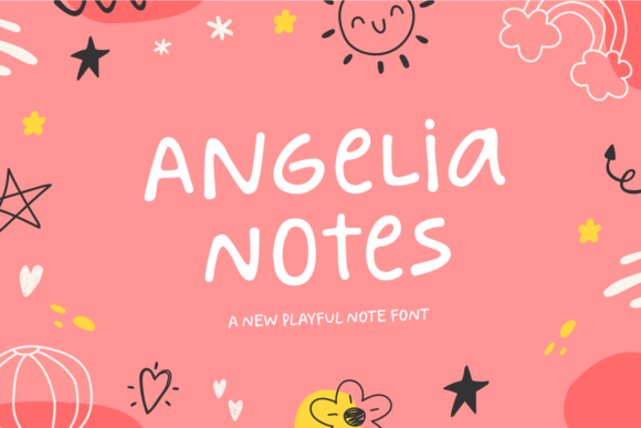 Angelia Notes: The Handwritten Typeface That Brings Life to Your Shop