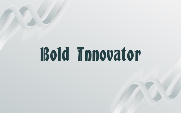 Bold Innovator: The Premium Display Font for Modern Brand Identity