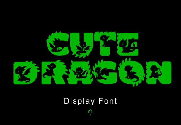 Cute Dragon: A Modern Display Typeface for Editorial Design