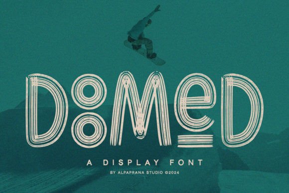 Doomed: A Bold Display Typeface for Editorial Impact