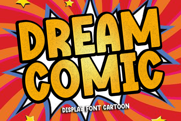 Dream Comic: A Playful Typeface for Cheerful Digital Brands