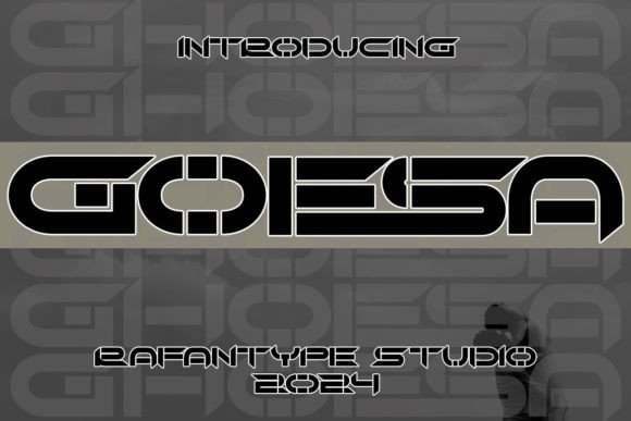 Goesa: The Modern Display Typeface for Editorial Design