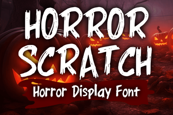 Horror Scratch: The Display Typeface That Transforms Your Brand