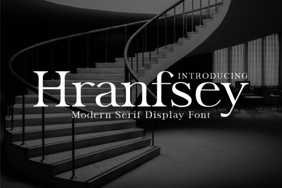 Hranfsey: The Perfect Display Typeface for Handmade Creators