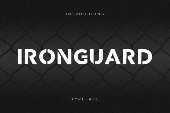Ironguard: The Premium Display Typeface That Elevates Small Business Branding