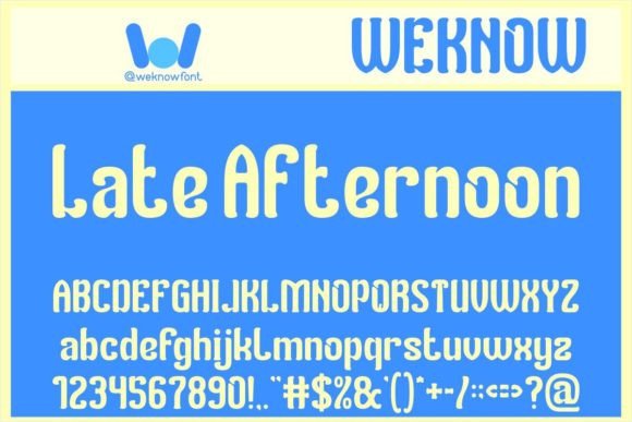 Late Afternoon Typeface: A Designer's Review for Web & Digital Brands