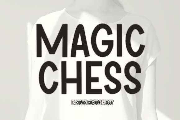 Magic Chess: The Premium Display Font That Elevates Campaign Creativity