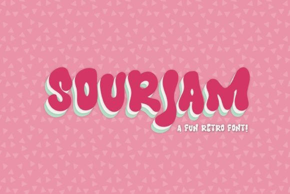 Sourjam: The Retro Display Font That Transforms Small Business Branding
