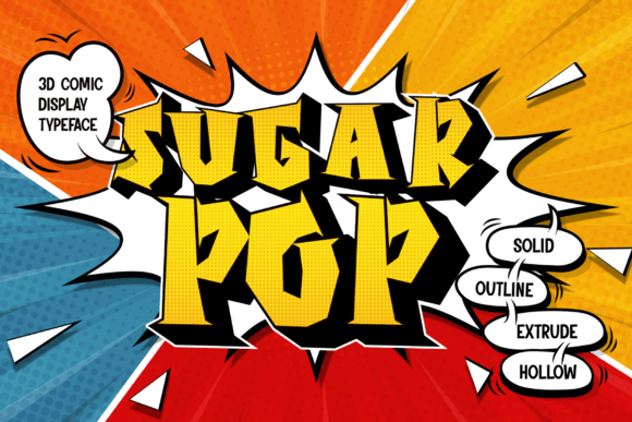 Sugar Pop: The Dynamic Display Font for Engaging Web Design