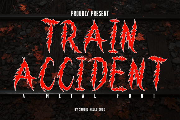 Train Accident: The Display Typeface That Transforms Web Design