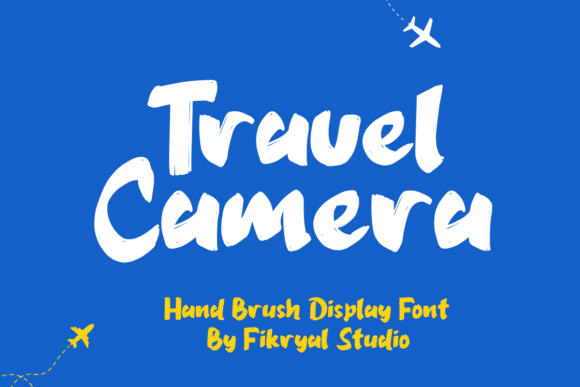 Travel Camera: A Hand-Brushed Display Font for Modern Web Design