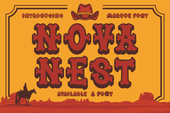 Upgrade Your Brand with the Nova Nest Display Typeface