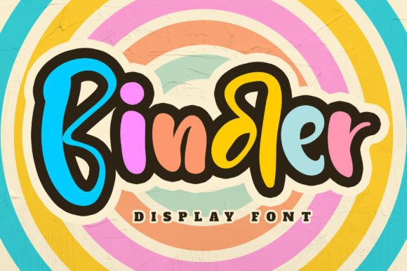 Why Binder Is the Perfect Display Font for Cheerful Editorial Design